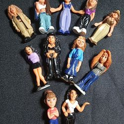 Lil Homies Girls   Rare  Vintage Toys  90's Collectables 