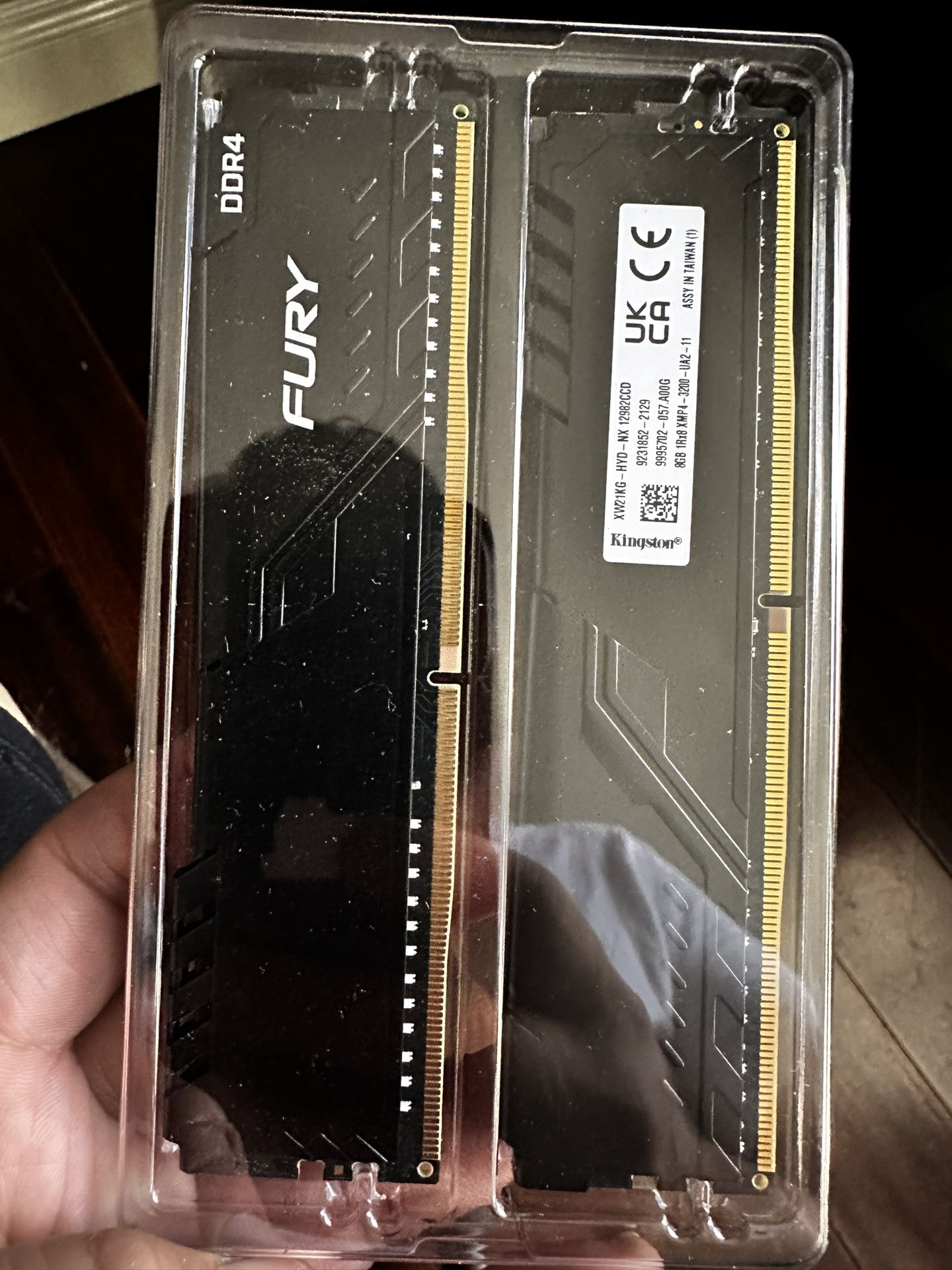 DD4 Fury 2 8gig