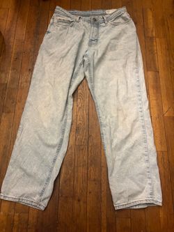 Light-washed denim