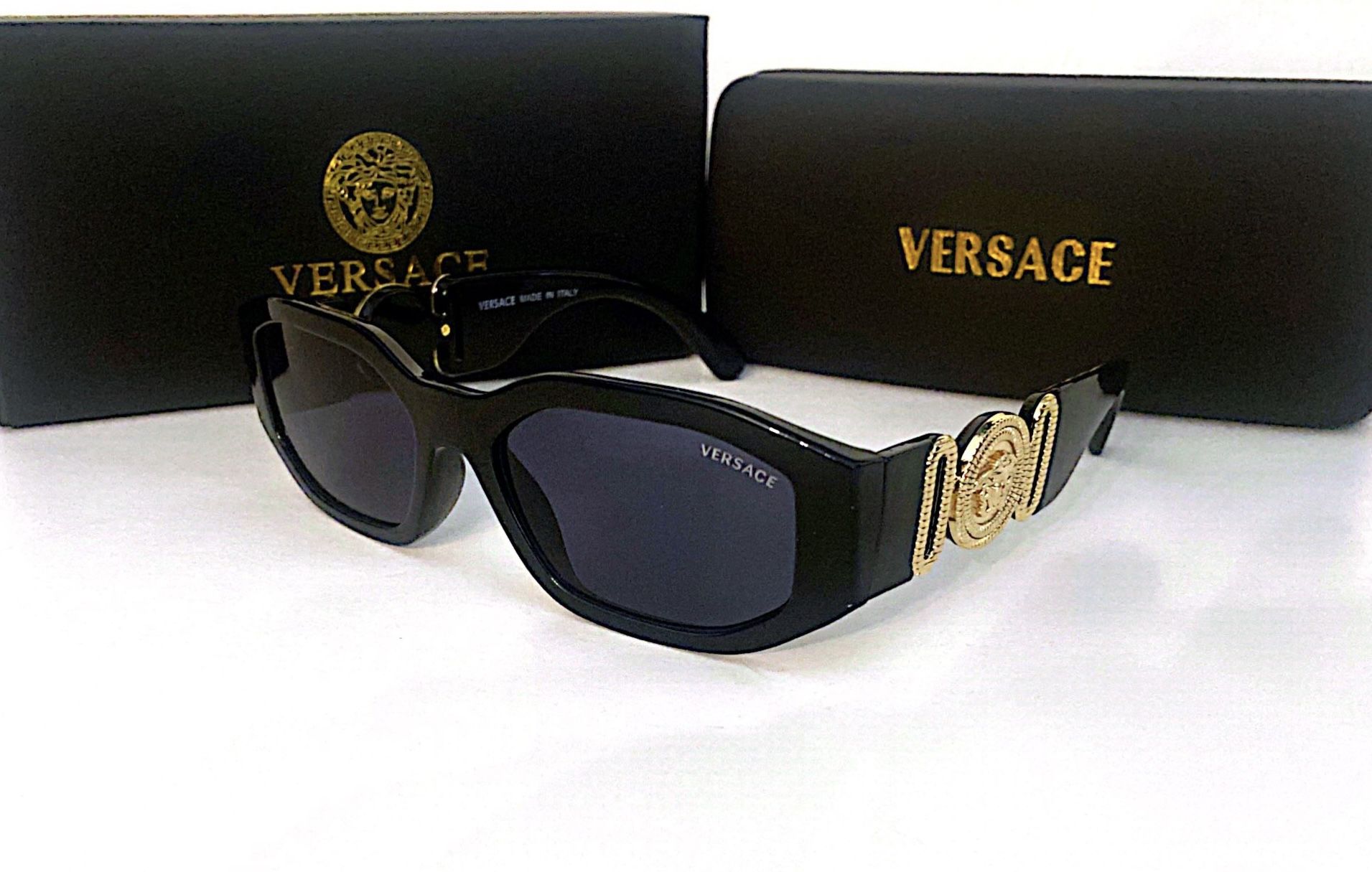 New Versace Medusa Black
