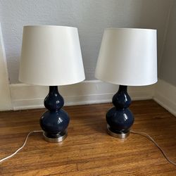 Blue Lamp Set