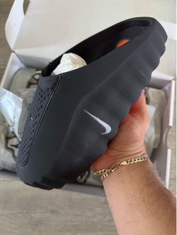 Nike Mind 001 Slide Black chrome size 9