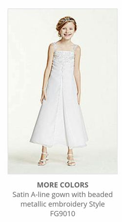 Wedding dress for kids