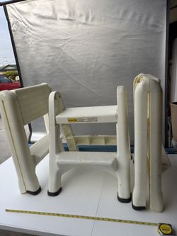 Plastic Folding Step Stool 2-Step
