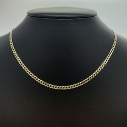 Gold Cuban Chain 14K New   