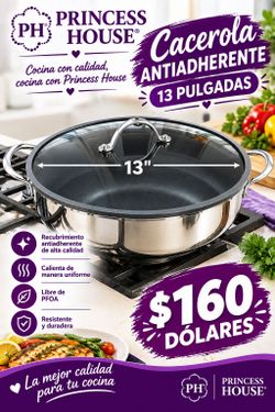 Cacerola de 13"Princess House