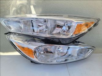 15-18 Ford Focus Headlights Luces Calaveras Micas Faros Faroles Headlamps Focos