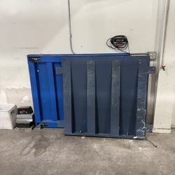 Pallet scale With Ramp For Pallet Jack