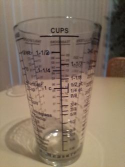 Kolder Mix-n-Measure Glass