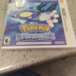 Pokemon Alpha Sapphire 3DS (Authentic)