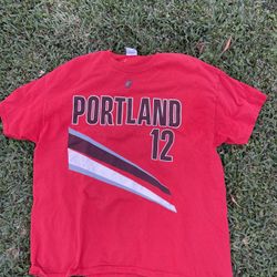 Vintage NBA Portland Trailblazers LaMarcus Aldridge T Shirt 