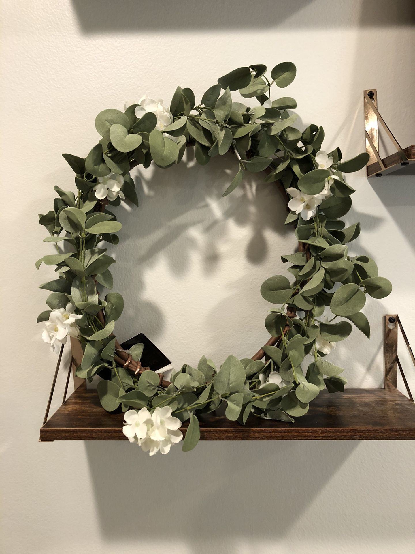 Home Decor - Faux Summer Wreaths with Flowers Wedding Decor