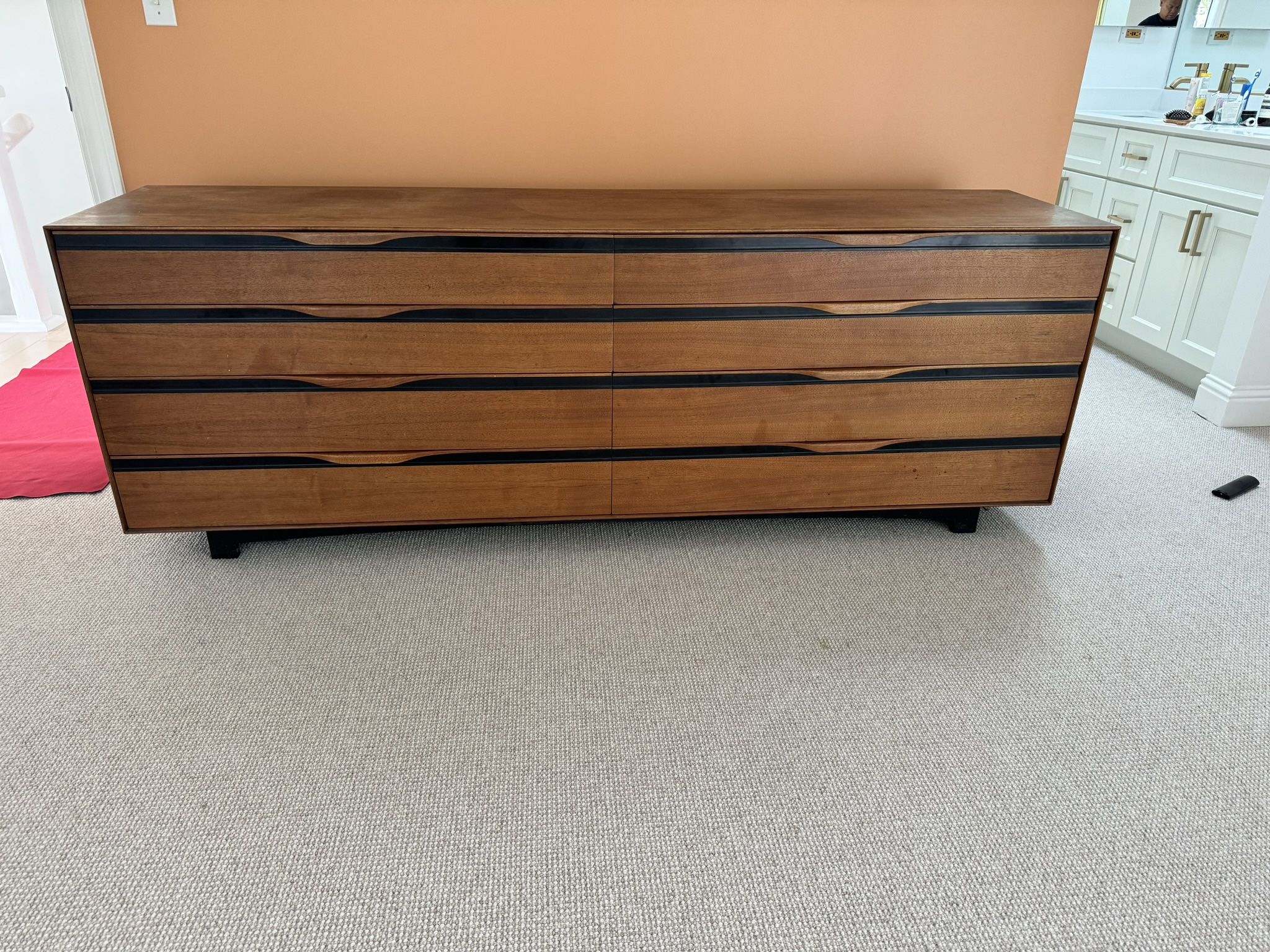 Large Walnut Dresser