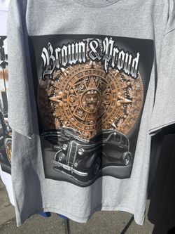 Brown And Proud Low Rider Car Shirt