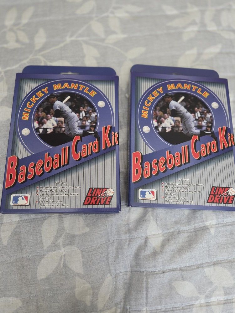 Mickey Mantle Baseball Card Kit 1991
