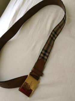 Burberry belt