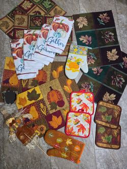 BRAND NEW AUTUMN TEXTILES/KITCHEN BUNDLE