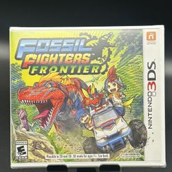 New Sealed Fossil Fighters Frontier 3DS