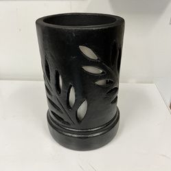 Large Candle Holder With Candle