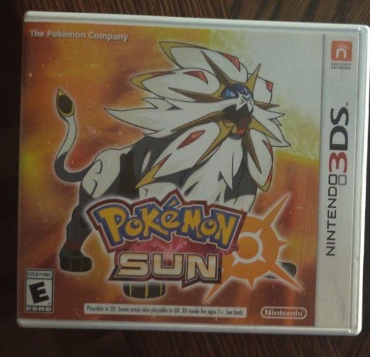 Nintendo 3DS Games Pokemon Sun