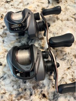 2 left handed Abu Garcia sx baitcast reels