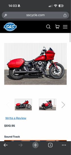 Harley Davidson S&S Exhaust