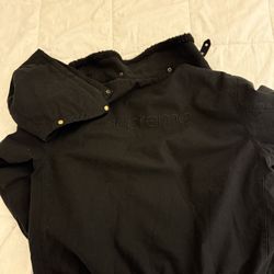 Supreme Faux Shearling Lined Bomber Jacket - XL