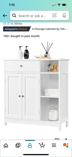 small White Cabinet