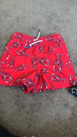 Lobster Swim Trunks 3T