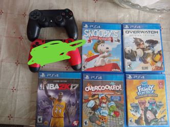 Ps4 games and control