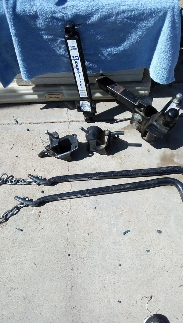 Heavy duty Trailer hitch, anti sway bars for Sale in Riverside, CA