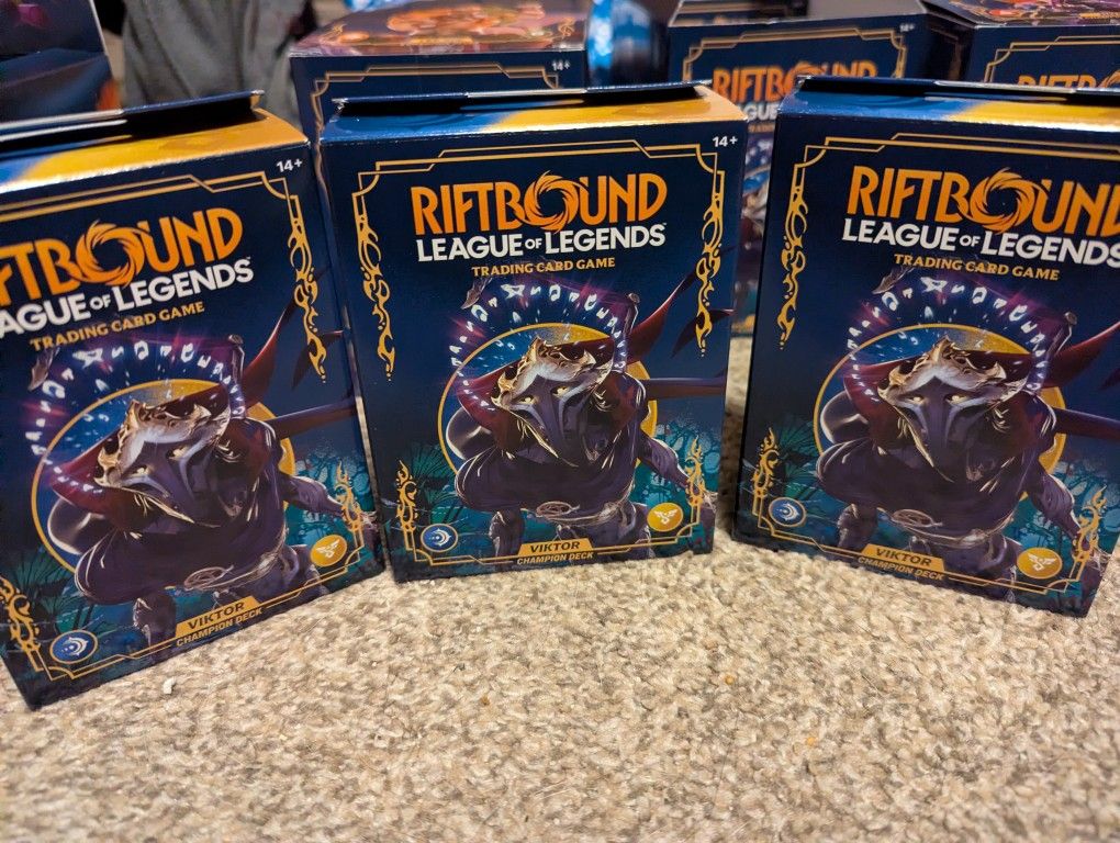 League Of Legends Riftbound TCG Champion Deck