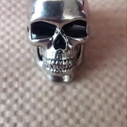 Stainless Steel Skull Ring Size 12 SHIPPING AVAILABLE