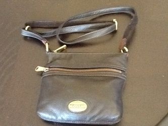 fossil explorer leather cross body