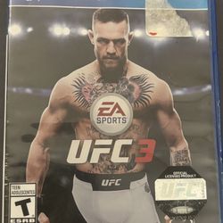 UFC 3 For PS4 