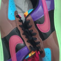 Nike AIR Force 1 LOW SP Undefeated Multi-Patent Pink Prime