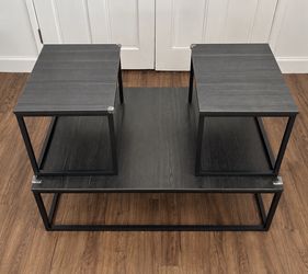 Coffee table and 2 side tables