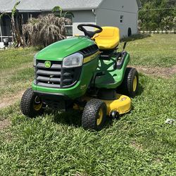 John Deere riding mower 42 inch deck
