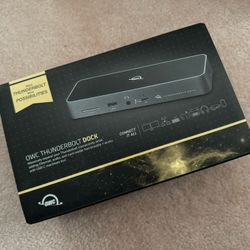 NEW OWC Thunderbolt Dock Mac iPad PC MultiPort