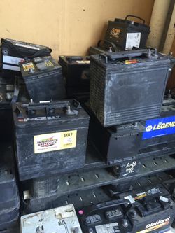 Car batteries
