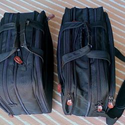 2 Set Combo Computer Bags Fits 17.3 " Laptops Or Camera Equipment 