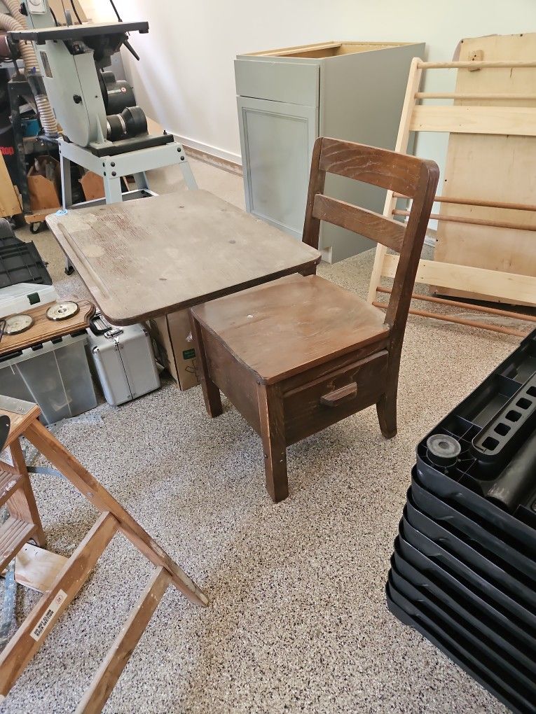 Antique Childs Desk