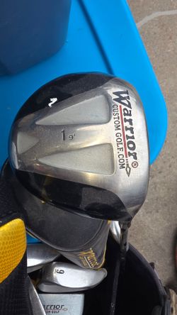 Complete set of Warrior golf clubs $200.00 ......