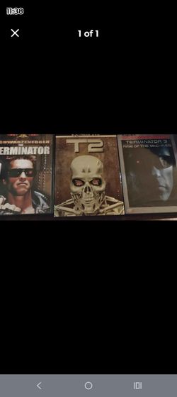 Terminator 1,2,3 & final destination 1,2,3 & tom hanks triple feature & like father like son &  gremlins double feature & mask & Ghost & the shining d