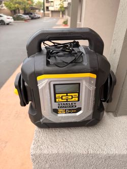 Stanley FatMax 1500A Jump Starter with Air Compressor