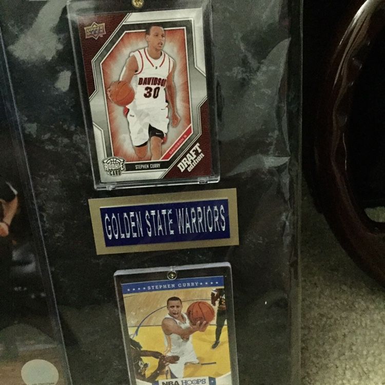 Stephen Curry Upper Deck Rookie Card And Plaque (Draft Edition) SEALED AND BRAND NEW