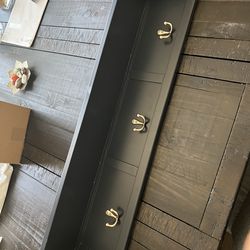 Pottery Barn Shelf Coat Hanger 3ft