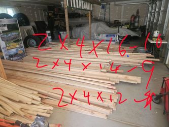2x4x16 $10 wood madera