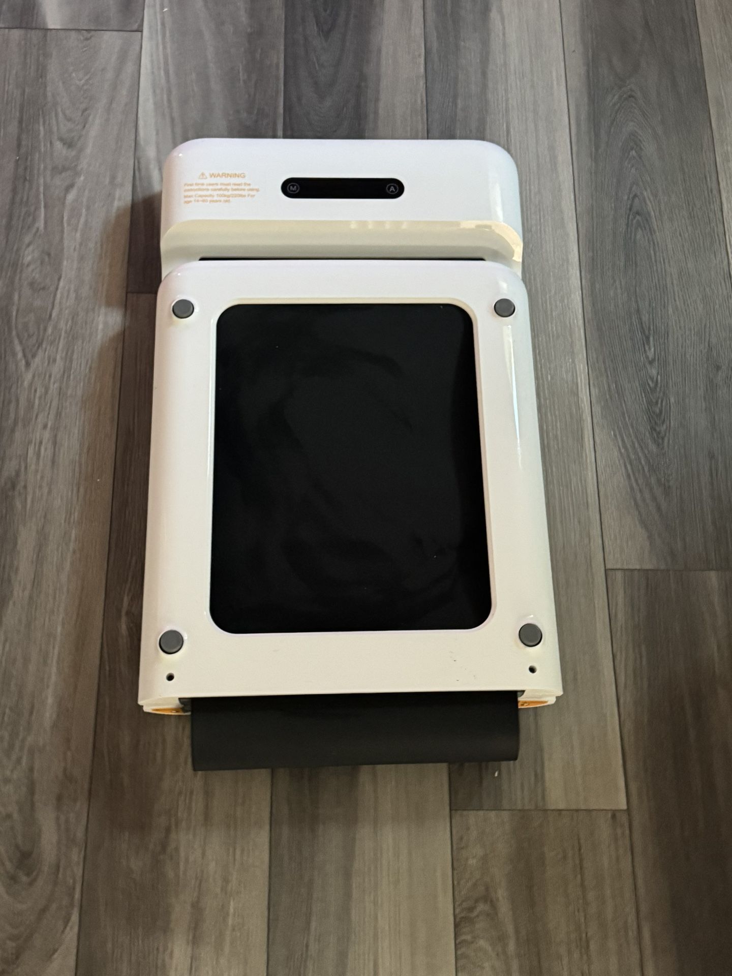 WHITE WIFI WALKINGPAD C2 FOLDABLE WALKING TREADMILL WITH MOBILE APP AND REMOTE
