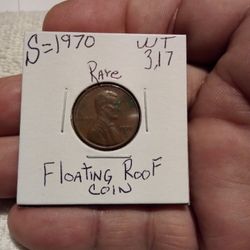 🇺🇸" Famous Floating Roof " A. L. Penny. ( 1970="S") Wt:3.17 ( W. / Errors.)